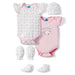 Nautinati Newborn Baby Clothing Gift Set of 5 Items, 0-6 months