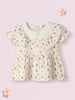 Nautinati Girls’ Floral Cotton Lace Dress