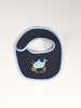 Nautinati Infants' Cotton Pack of 3 Ocean Print Bib
