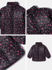 Nautinati Girls'  Star Printed Puffer Jacket | Age 0 - 2 Years