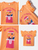 Nautinati Girls' Cotton Printed Top | Schiffli Sleeves | Age 0 - 2 Years