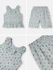 Nautinati Girls All-over Print T-shirt and Shorts Set| Cotton | Age 0 - 24 Months