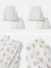 Nautinati Infant Boys' Patterened Muslin Cotton Clothing Set of Top and Pants