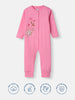 Nautinati Girls Embroidered Sleepsuit|Cotton| Age 0 - 24 Months