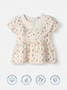 Nautinati Girls’ Floral Cotton Lace Dress