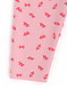 Nautinati's Girls' Cotton All-over Strawberry Print Leggings