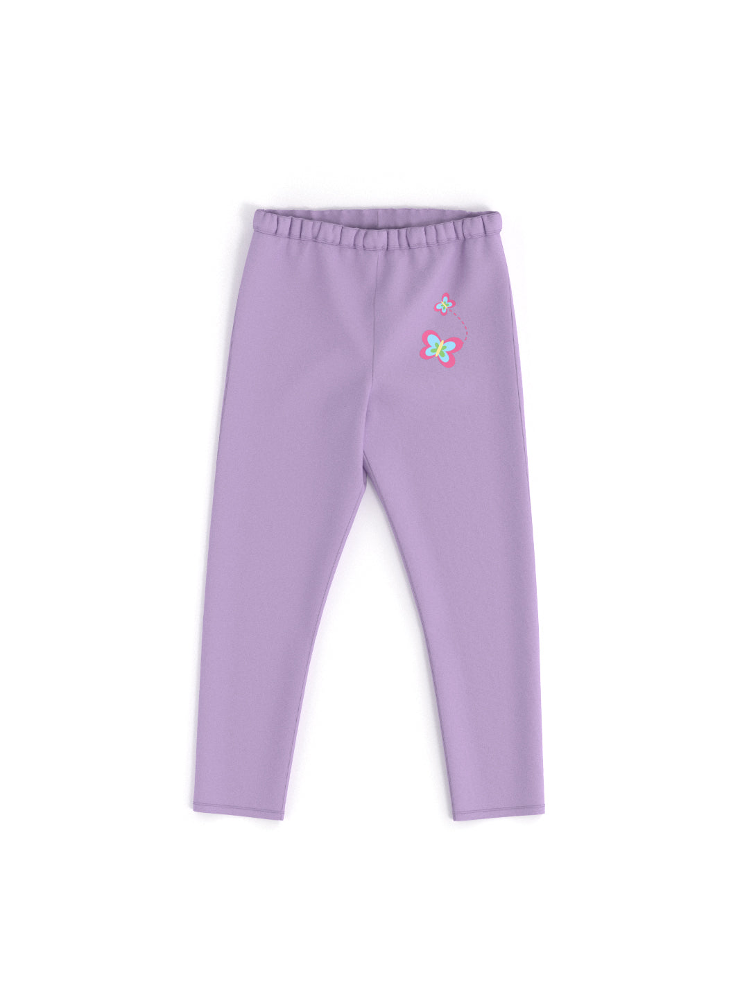 Nautinati's Girls' Cotton Pack of 2 Printed Leggings