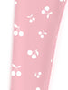 Nautinati's Girls' Cotton Pack of 2 Solid and All-over Cherry Print Leggings