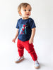 Nautinati Boys’ Spiderman Print Cotton T-shirt | Regular Boys’ Graphic Tee for 3 to 24 Months