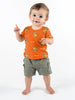 Nautinati Boys' Pack of 2 Cotton Lion King Graphic Printed T-shirts