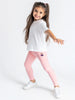Nautinati Girls' Pack of 2 Cotton Frozen Movie Print Leggings