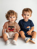 Nautinati Boys' Pack of 2 Cotton Beach Graphic Printed T-shirts