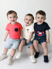 Nautinati Boys' Pack of 3 Cotton Graphic Print T-shirt