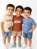 Nautinati Boys' Pack of 3 Cotton Graphic Print T-shirt