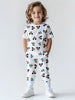 Nautinati Boys' Cotton Mickey & Donald Duck Printed T-shirt and Joggers