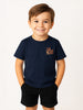 Nautinati Unisex Cotton T-shirt |Sticker Printed| Age 2 - 10 Years