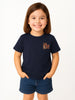 Nautinati Unisex Cotton T-shirt |Sticker Printed| Age 2 - 10 Years