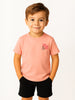 Nautinati Unisex Cotton T-shirt |Sticker Printed| Age 2 - 10 Years