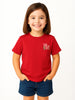Nautinati Unisex Cotton T-shirt |Sticker Printed| Age 2 - 10 Years