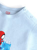 Nautinati Boys’ Spiderman Print Cotton T-shirt | Regular Boys’ Graphic Tee for 3 to 24 Months