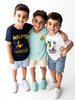 Nautinati Boys' Cotton Pack of 3 Graphic Print T-shirt