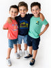 Nautinati Boys' Cotton Pack of 3 Printed T-shirt