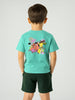 Nautinati Boys' Cotton Timon and Pumbaa Oversized T-shirt