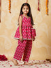 Nautinati Girls' Cotton Ethnic Festive Set | Age 2-10 Years
