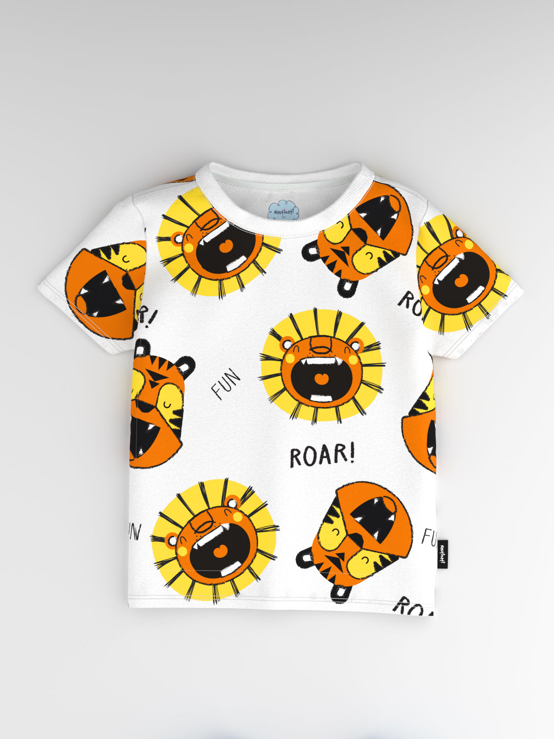 Nauti Nati Boys 3 Printed Antimicrobial Applique T-shirt