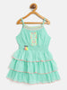 Nauti Nati Sea Green Georgette Dress