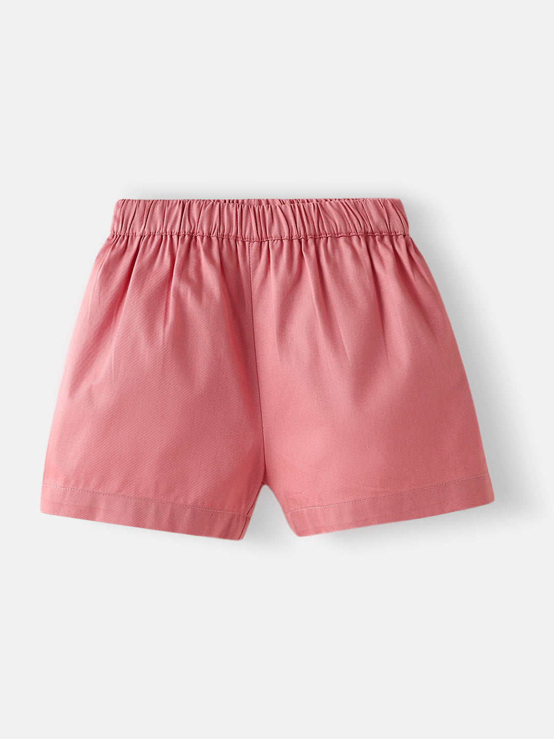 Nautinati Girls' Printed Ruffle Sleeves Top with Solid Shorts