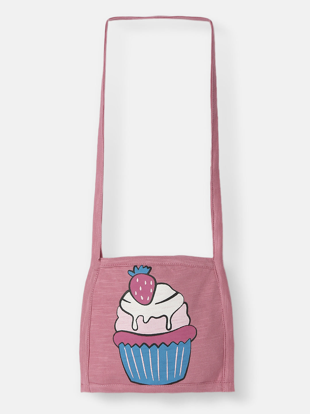 Nautinati Girls Print Fit & Flare Dress with Sling Bag| Cotton| Age 0 - 36 Months