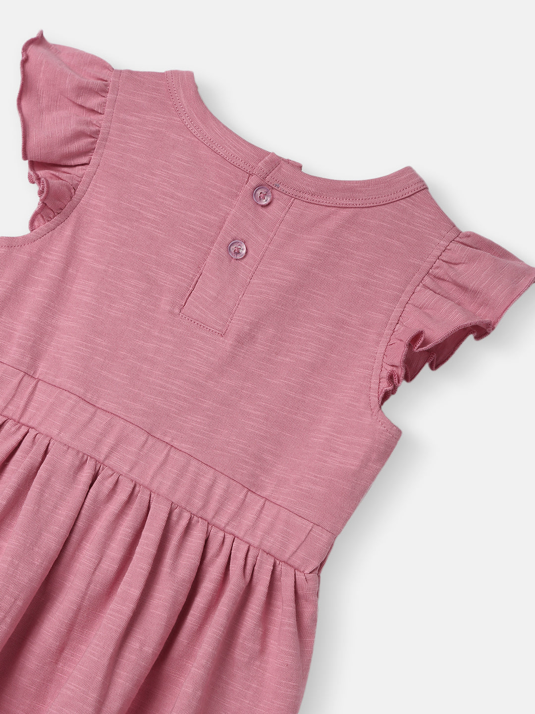 Nautinati Girls Print Fit & Flare Dress with Sling Bag| Cotton| Age 0 - 36 Months