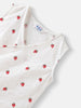 Nautinati Girls' Pack of 2 Cotton Printed Wrap V Neck Collar Jhabla