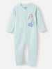 Nautinati Infants' Cotton Pack of 2 Ocean Print Sleepsuit