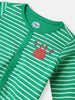Nautinati Infant Boys Pack of 2 Cotton Printed & Striped Camisoles