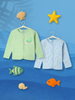 Nautinati Infant Boys Pack of 2 Cotton Graphic Printed Camisoles
