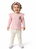 Nautinati Infant Girls' Cotton Minnie Mouse and Heart Print Top and Solid Pants