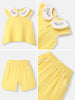 Girls Cotton Top and Shorts Set|Embroidery Detail | Peter Pan Collar | 0-2 Years