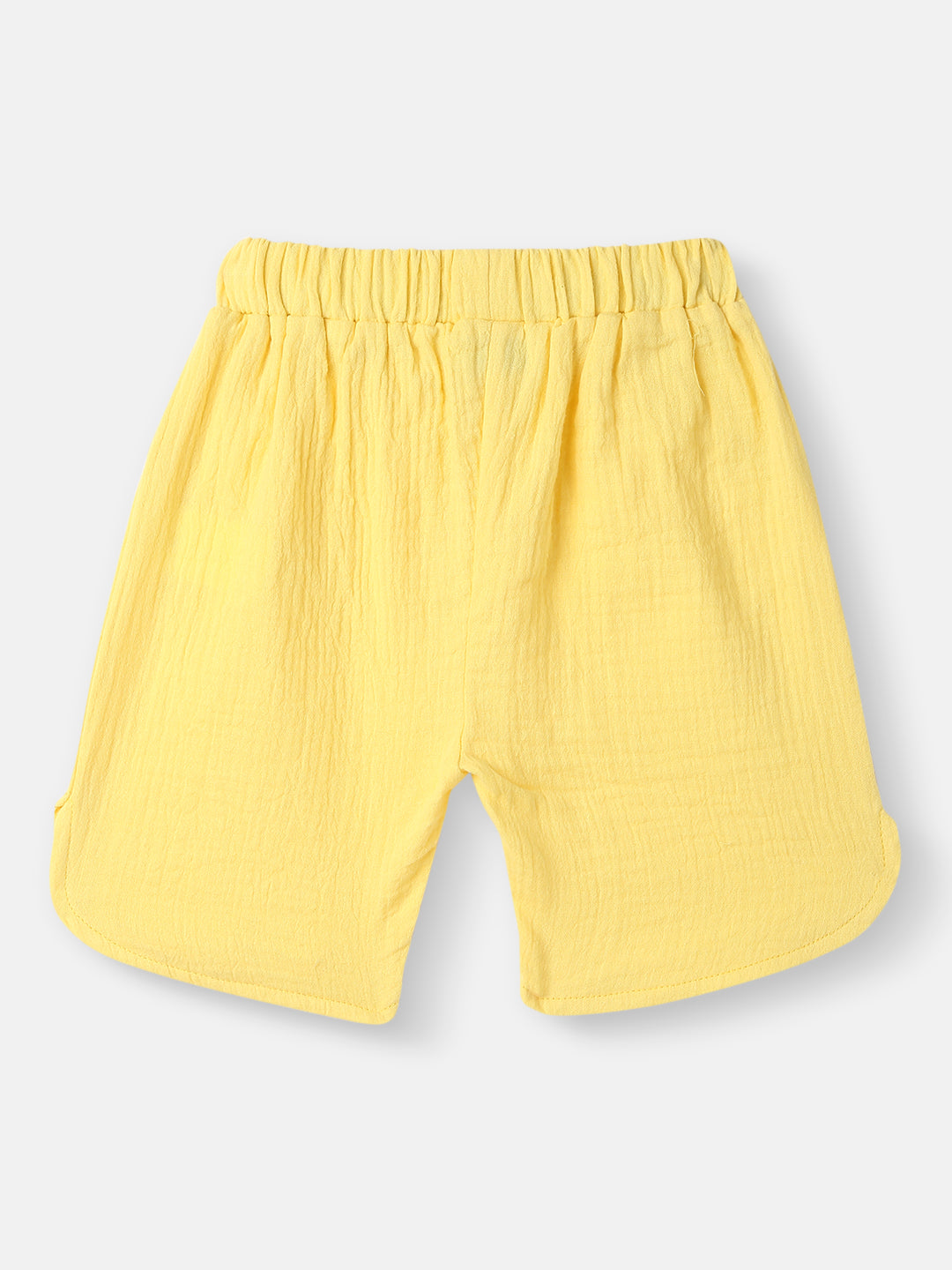 Girls Cotton Top and Shorts Set|Embroidery Detail | Peter Pan Collar | 0-2 Years