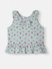 Nautinati Girls All-over Print T-shirt and Shorts Set| Cotton | Age 0 - 24 Months