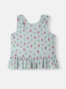 Nautinati Girls All-over Print T-shirt and Shorts Set| Cotton | Age 0 - 24 Months