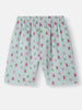 Nautinati Girls All-over Print T-shirt and Shorts Set| Cotton | Age 0 - 24 Months