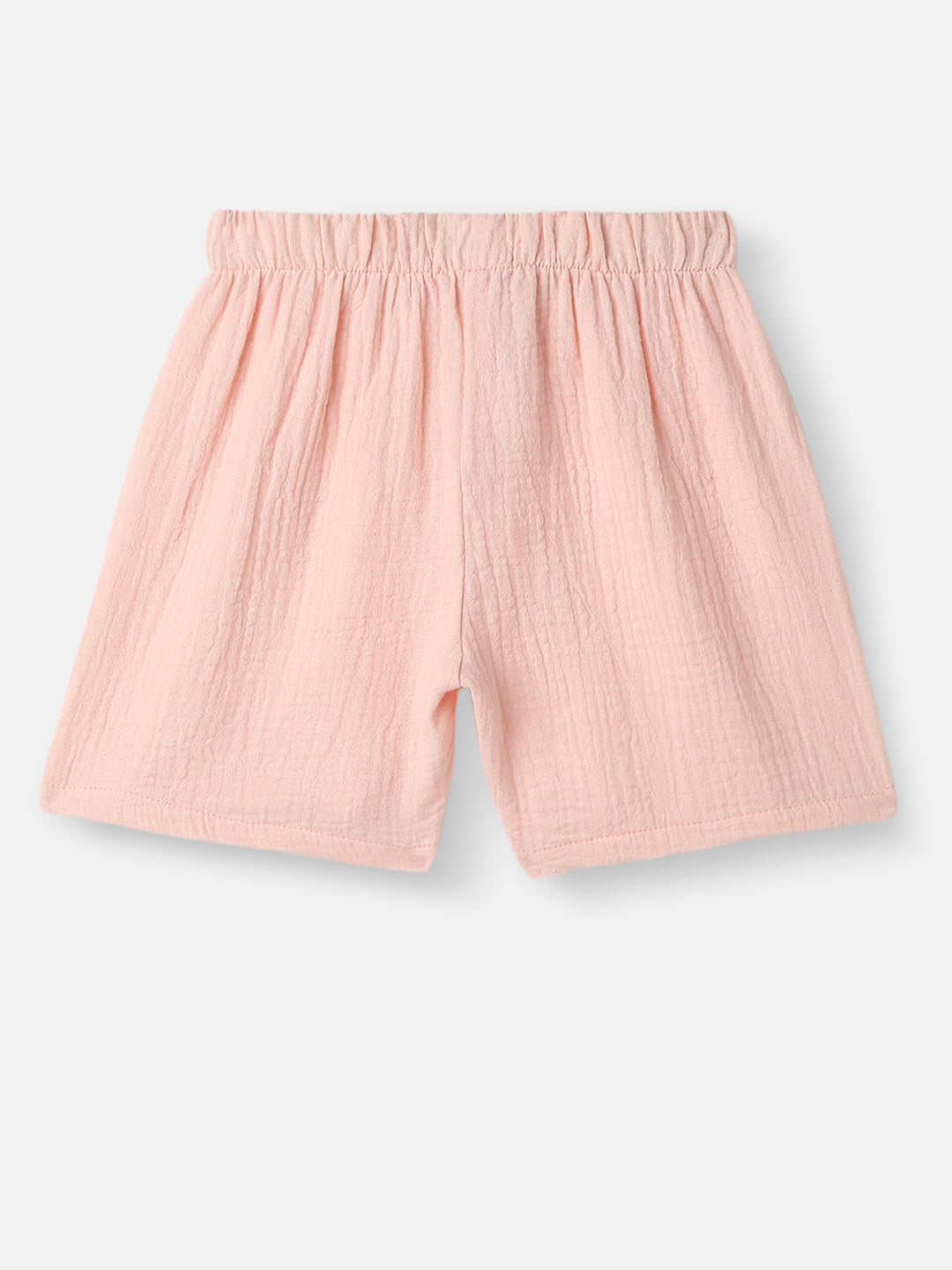 Girls Cotton Top and Shorts Set |Graphic Print Top | Elasticated Shorts | 0-2 Years