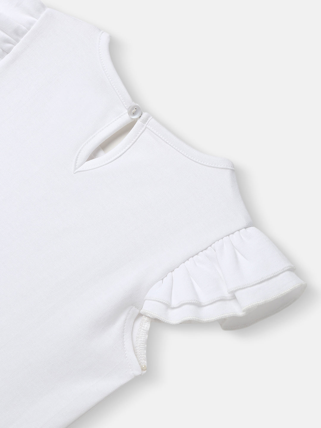 Girls Cotton Top and Shorts Set |Graphic Print Top | Elasticated Shorts | 0-2 Years