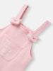 Nautinati Girls Applique Romper|Cute Bear Design| Age 0 - 2 Years