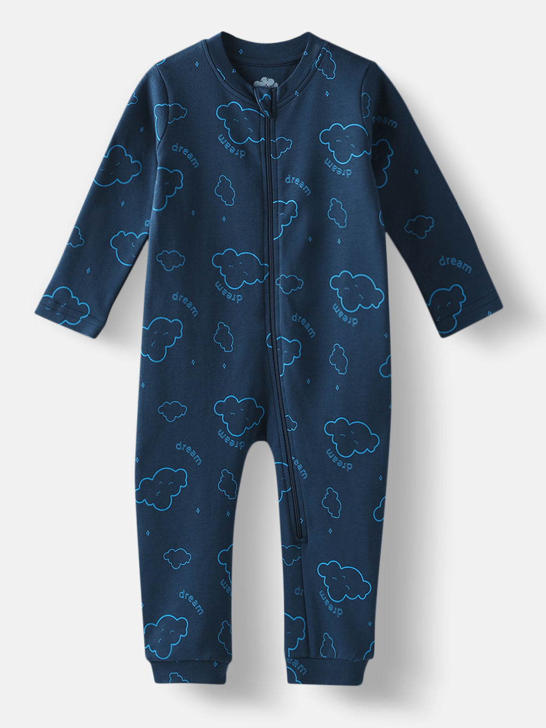 Nautinati Infant's  Premium Cotton Graphic Printed Pack of 2 Sleepsuits