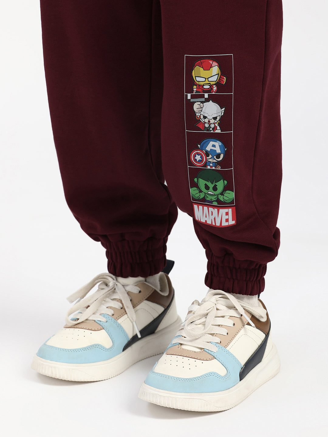 Nautinati Boys Marvel Print Joggers|Age 2 - 10 Years