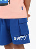 Nautinati Boys' Cotton Graphic Printed T-shirt and Cargo Shorts