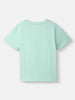 Nautinati Boys' Cotton Beach Graphic Printed Half Sleeve T-shirt